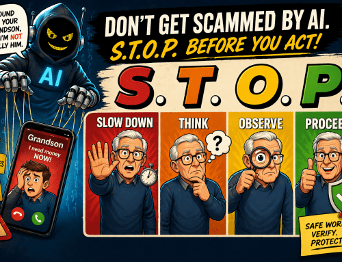 S.T.O.P. Before Falling Victim to an AI Scam